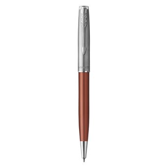 PARKER Sonnet Essentiel Stylo bille, Orange, Recharge noire pointe moyenne, Coffret cadeau