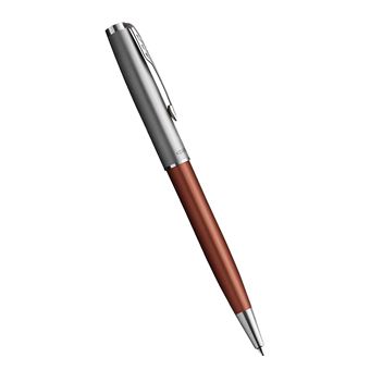 PARKER Sonnet Essentiel Stylo bille, Orange, Recharge noire pointe moyenne, Coffret cadeau