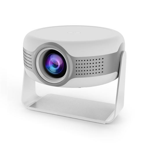 Generique Blanc Brightake Projecteur Intelligent 4K Hd, Correction Trapézoïdale, Projection À 130°, Wi-Fi, Android, - Image 2