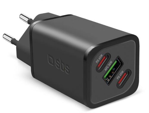 Chargeur GaN SHARP TETRGANUSB2C65W 65W 3 Ports USB - Image 4