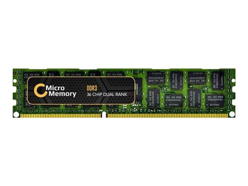 CoreParts - DDR3 - module - 16 Go - DIMM 240 broches - 1600 MHz / PC3-12800 - mémoire enregistré - ECC - pour Lenovo Flex System x240 Compute Node; System x3300 M4; x35XX M4; x36XX M4; x3750 M4