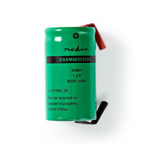 Pile rechargeable Ni-MH Nedis BANM805020SC Vert