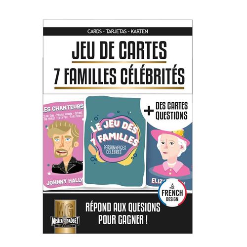 7 Familles Tradition- Jeu de cartes Jeu français Jeux FK