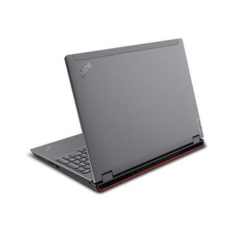 Lenovo ThinkPad P16 Gen 2 21FA - Intel Core i9 - 13980HX / jusqu'à 5.6 GHz - Win 11 Pro - Arc A30M - 64 Go RAM - 2 To SSD TCG Opal Encryption 2, NVMe, Performance - 16" IPS 1920 x 1200 - Wi-Fi 6E - gris tempête (haut), villosités noires (en bas) - clav