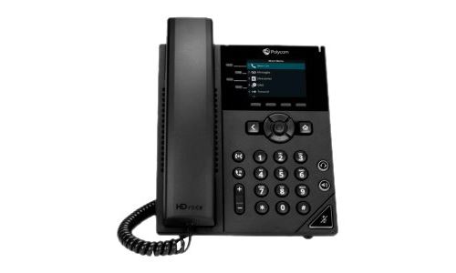 Poly VVX 250 Business IP Phone - Téléphone VoIP - (conférence) à trois capacité d appel - SIP, SDP - 4 lignes
