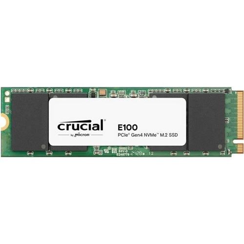 Crucial E100 - SSD - 1To - Interne - M.2 2280 - Pcie 4.0 X4 (Nvme)