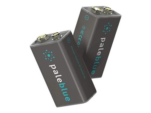 Pale Blue Smart - Batterie 2 x 9V - Li - 450 mAh - 4 Wh - sur le câble : Micro-USB
