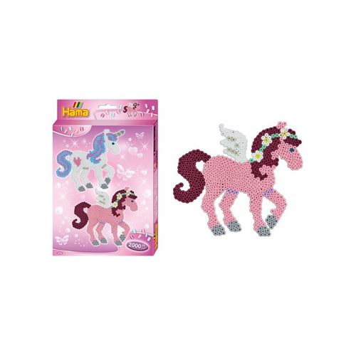Hama Perles À Repasser Midi 'Chevaux Imaginaires', Coffret