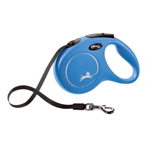 Comparer les prix de Laisse Pour Chien Flexi New Classic 5m Bleu Taille S