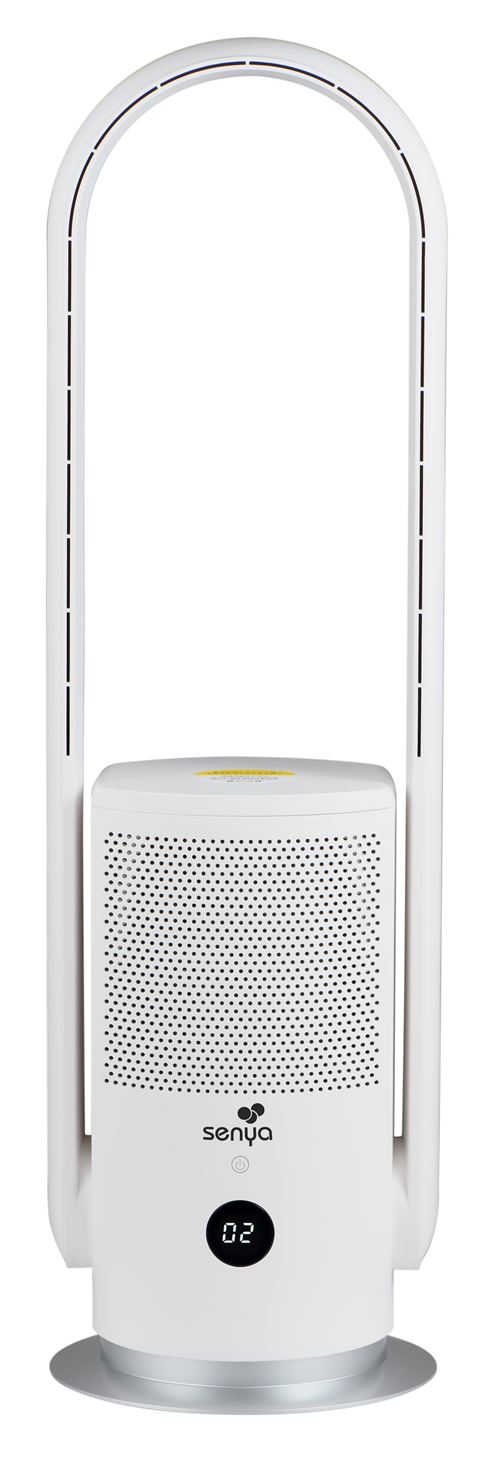 Ventilateur Sans Pale Senya –Silencieux, Purificateur D’Air, 9 Vitesses