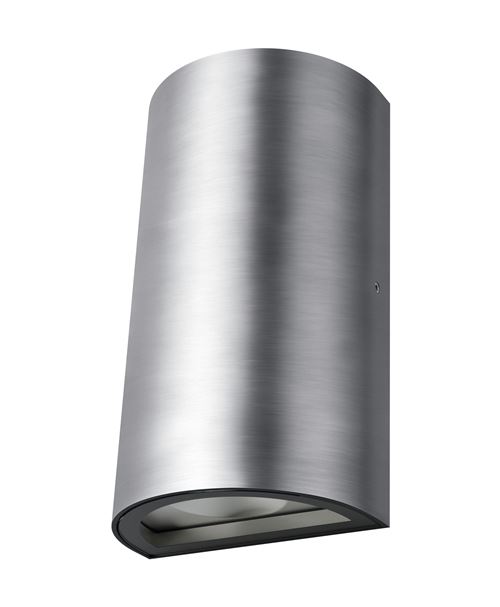 d'extérieure pour mur - ENDURA® STYLE UPDOWN / 11 - 50 W - 220…240 V - Angle de rayonnement: 110° - blanc chaud - 3000 K - Matériau: aluminium - IP44}