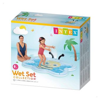 Piscine gonflable Intex Abeille avec fontaine intégrée