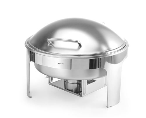 Chafing dish rond finition satiné Profi Line 6L 465x420x(H)320 mm   Hendi