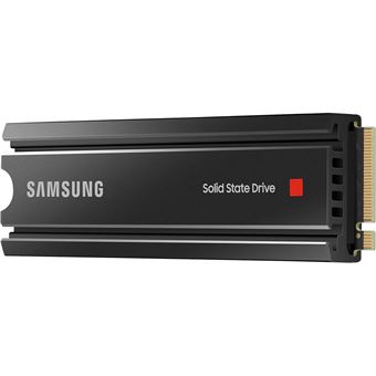 Disque SSD Interne Samsung 980 Pro avec dissipateur Thermique MZ-V8P1T0CW NVMe M.2 1 To Noir