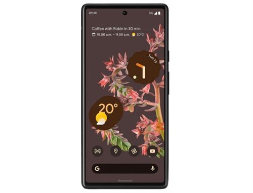 Google Pixel 6 - 5G smartphone - double SIM - RAM 8 Go / Mémoire interne 128 Go - OLED display - 6.4" - 2400 x 1080 pixels - (90 Hz) - 2x caméras arrière 50 MP, 12 MP - front camera 8 MP - Une sorte de Corail