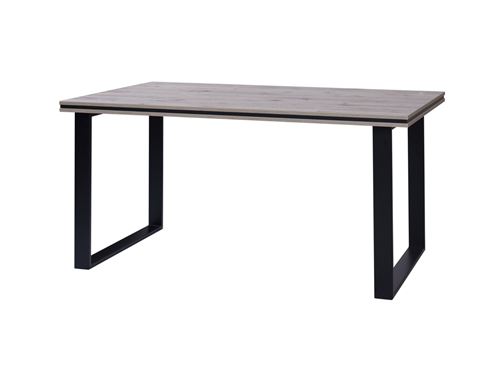 Bestmobilier Gris Table À Manger Otis - Bois - Image 3