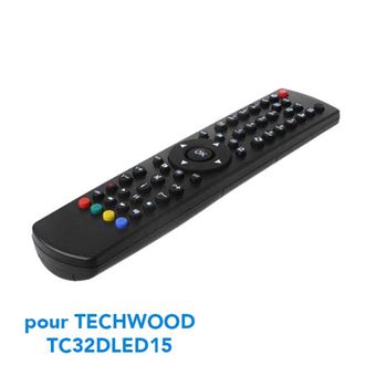 Télécommande TV de remplacement Vestel pour TECHWOOD TC32DLED15 - 1
