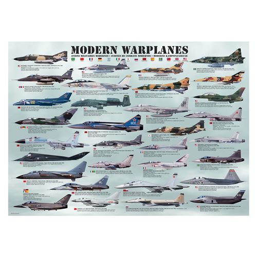 Eurographics Modern Warplanes (1000)