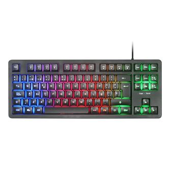 Clavier TKL - H-Mech FRGB Mars Gaming MK023 Anti-ghosting Noir Langue Française - 1