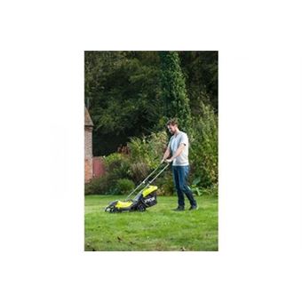 Tondeuse poussée RYOBI 18V OnePlus coupe 33 cm - sans batterie ni chargeur  OLM1833B - Outillage de jardin motorisé à la Fnac