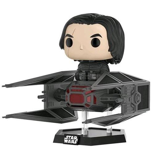Figurine Funko Pop! N°215 Deluxe - Star Wars 8 - Kylo dans Tie Fighter