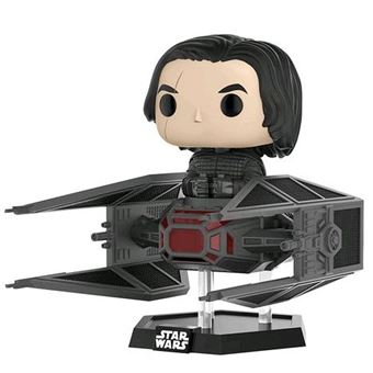 Star Wars Episode VIII - Figurine POP! Bobble Head Kylo Ren on Tie Fighter 10 cm