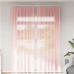 ATMOSPHERA CREATEUR D'INTERIEUR Tenda a forma di stivale, in cotone e iuta, colore rosa terracotta, 140 x 260 cm