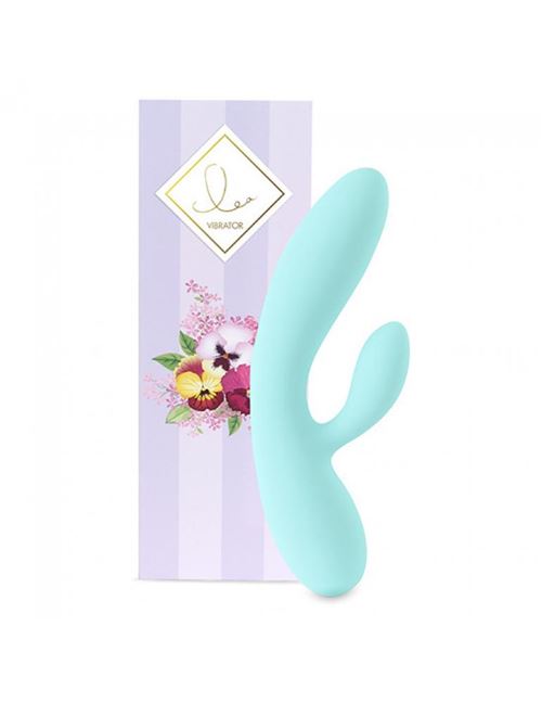 Lea Vibromasseur lapin FeelzToys - Turquoise