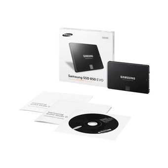 Disque SSD Interne Samsung 850 EVO 500 Go SSD internes Achat prix fnac