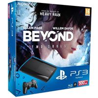Console PS3 Ultra Slim 500 Go Sony + Beyond Two Souls + Last of Us