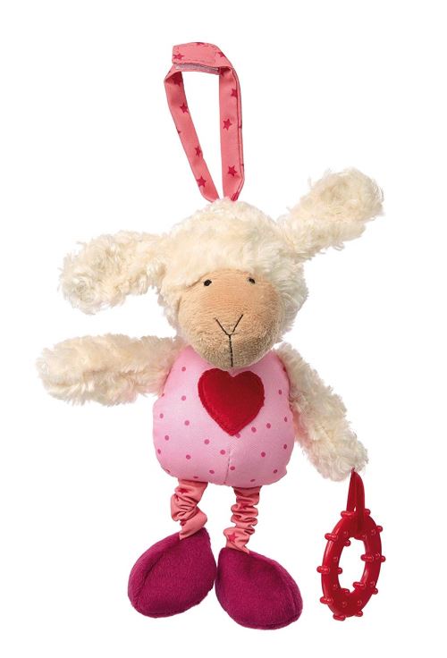 sigikid, Fille, Jeu à Suspendre Mouton, PlayQ, Blanc/Rose, 42205