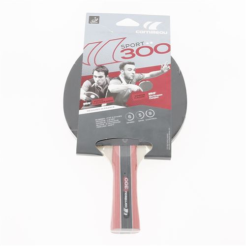 Raquette tennis de table Cornilleau Sport 300 Rouge Taille : Unique