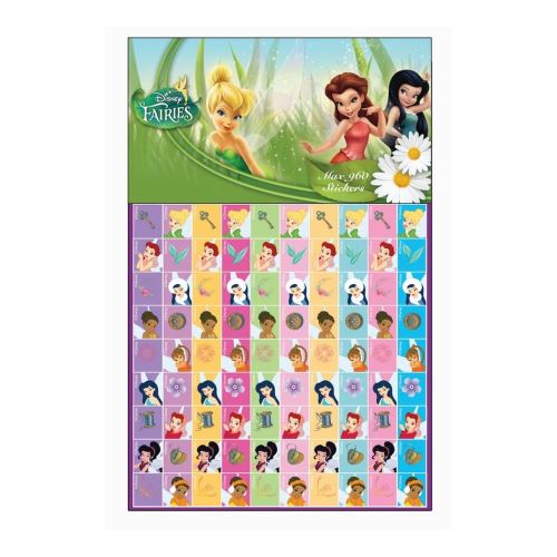 960 stickers Fée clochette Disney autocollant enfant scrapbooking Fairies - guizmax