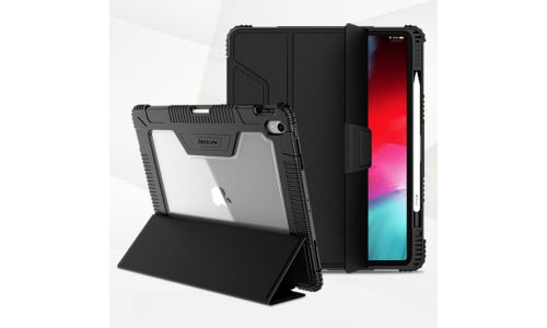 Coque ultra renforcée iPad PRO 12.9 version 2018 avec rabat