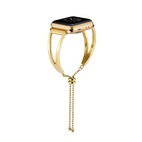 Bracelet en métal remplacement en élégant or pour votre Apple Watch Series 3/2/1 38mm