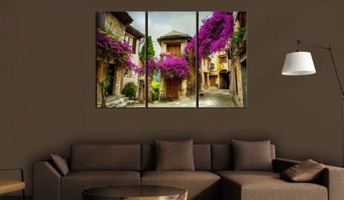 Tableau - Charming Alley .Taille : 60x40