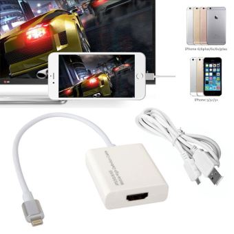 VSHOP® Adaptateur HDMI Lightning AV numérique pour iPhone 6 iPhone