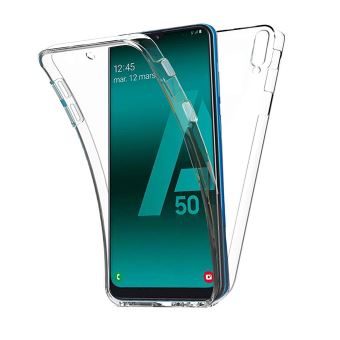 COQUE GEL Coque Gel TPU Transparent Smartphone Etui Housse Pochette Compatible pour Samsung Galaxy A50 6,4 Pouces A 50 SM-A505
