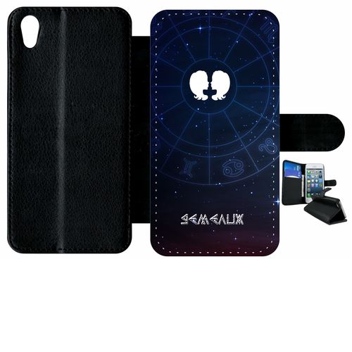 Etui À Rabat Sony Xperia X Signe Astrologique Gemeaux