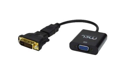 MCL Samar CG-289C - adaptateur vidéo - HDMI / DVI / VGA - 25 cm