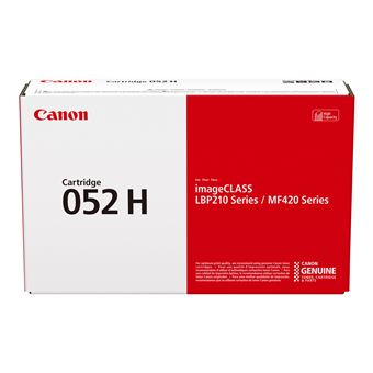 Canon 052 H - Haute capacité - noir - original - cartouche de toner - pour imageCLASS LBP212, LBP215, MF429; i-SENSYS LBP212, LBP214, LBP215, MF421, MF426, MF429 - 1