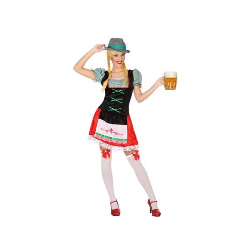 Déguisement pour Adultes Allemande Vert (1 Pc) (Taille M/L)