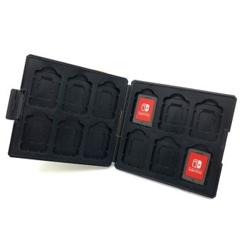 Boîtes de rangement avec 12 poches pour jeux Nintendo Switch