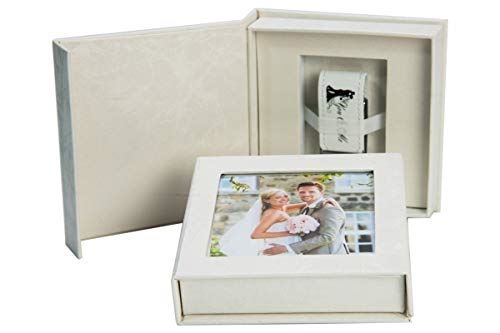 Clé USB élégante YouMe avec boîtier USB. Mariage 8GB, 16GB, 32GB, 64GB