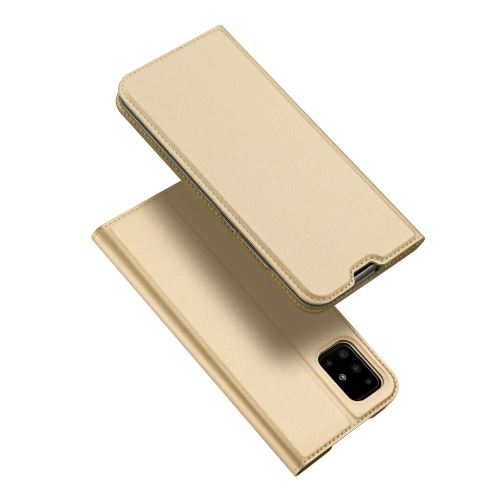 Coque en TPU avec porte-carte or pour votre Samsung Galaxy A71
