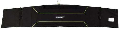 Summit skihoes noir / jaune 190 x 40/31 cm
