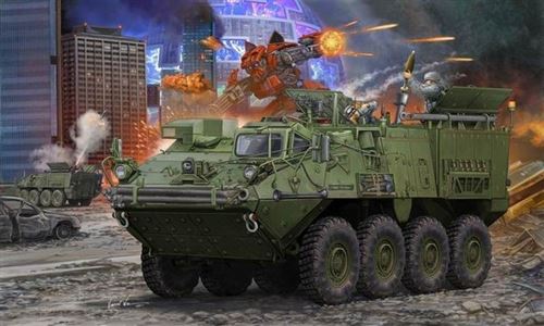 Maquette avion Trumpeter M1129 Stryker transport de mortier (MCV-B) -