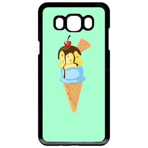 Coque Samsung Galaxy J7 (2016) Glace Cornet Vert