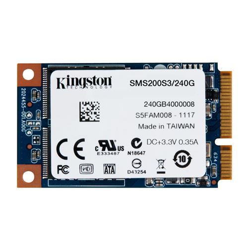 Kingston SSDNow mS200 - Disque SSD - 240 Go - SATA 6Gb/s