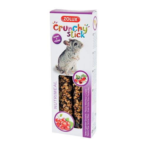 Meilleurs prix pour Zolux - Crunchy stick pour chinchillas saveur églantine et groseilles